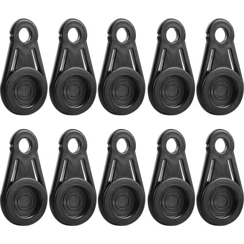 Travel Camping Tent Clip Outdoor Rainproof Tarpaulin Rope Awning Plastic Clip Hiking Split Fixed Buckle Alligator Clip