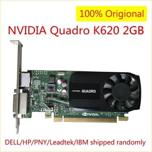 K620 DDR3 2GB for NVIDIA Quadro DVI DisplayPort PCI Express 2.0x16 Graphic Card for Graphic Design Drawing 3D Modeling Rendering