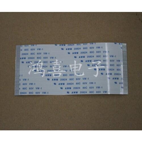 WZSM New FFC FPC flat flexible cable 0.5mm pitch 80 pin Forward Length 100mm Width 40.5mm Ribbon Flex Cable Free Shipping