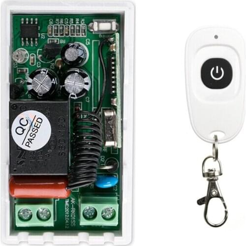 AC 220V 1 CH RF Wireless Remote Control Switch In 2016 a new simplified remote control receiver