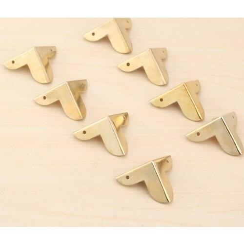 8pcs 22*22*23mm Jewelry Chest Wine Gift Wooden Box Case Table Picture Photo Frame Corner Protector Cover Guard