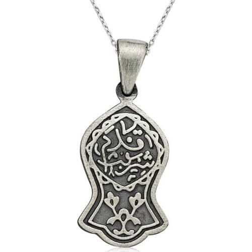 Tevuli 925 Sterling Silver Kadem-i Sheriff Necklace