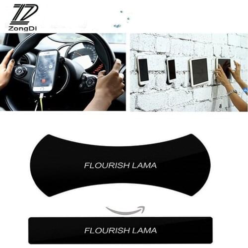 ZD Car Styling MultiFunction Phone Key Pad Holder Hook Sticker For VW Passat B5 B6 Polo Golf 4 5 Chevrolet Cruze Lada Granta RAM