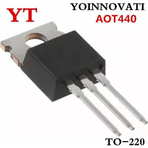 10PCS TO-220 AOT440 AOT440L