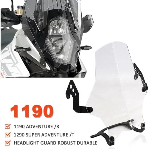 Motorcycle Accessories Headlight Guard Protective Cover For 1190 Adventure /R 2013 2014 2015 2016