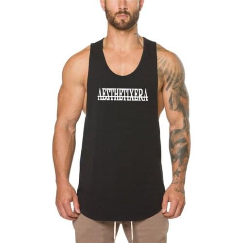 Brand Workout Clothing Bodybuilding New Fashion Mens Tank Top Vest Mesh Gym Musculation Fitness Singlets Sleeveless Sport Shirt