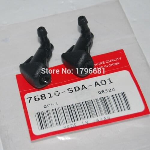 CAPQX For ACCORD 2003 2004 2005 2006 2007 CM4 CM5 CM6 Front Windshield Windscreen Washer Nozzel Water Spray Jet 76810-SDA-A11