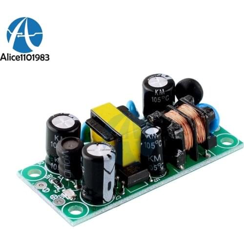 DC 12V 500mA AC-DC Power Supply Converter Step Down Module Electronic Transformer Board Isolation Short Circuit Protection