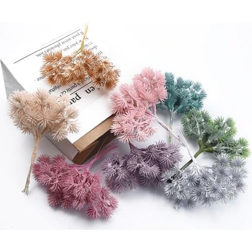 6pcs Artificial plants vases for home decor wedding decorative flowers diy gifts household products bridal accessories clearance