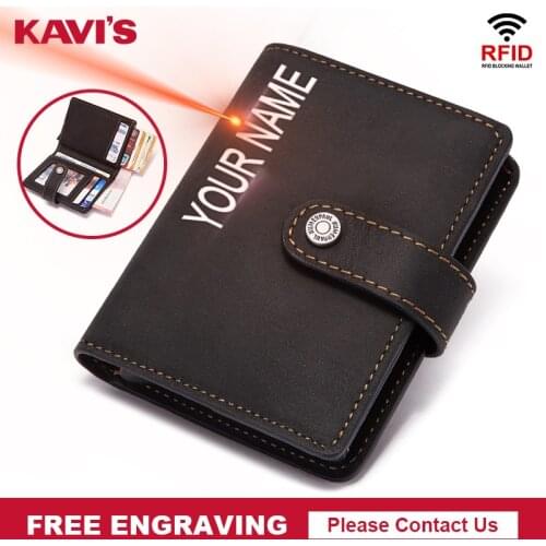 KAVI'S Men's Leather Wallets