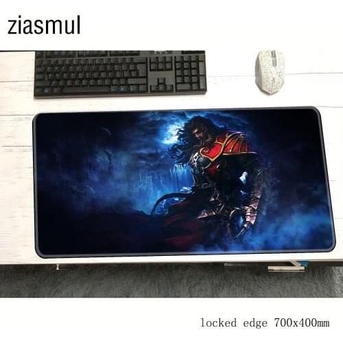Castlevania padmouse 700x400x3mm gaming mousepad game esports mouse pad gamer computer desk locrkand mat notbook mousemat pc