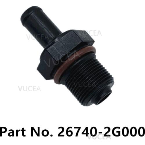 Valve cover check valve PCV valve For Veloster Solaris Verna Ix20 Ix35 Tucson Iiniq Kona Santa fe 267402G000 26740-2G000 26740