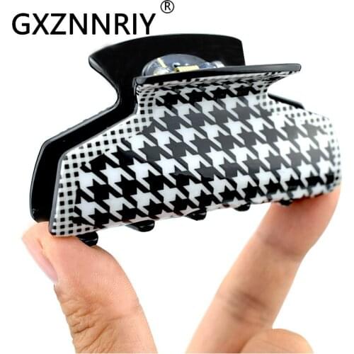 Fashion 9cm Acrylic Hair Claw Clips for Women Hair Accessories Large Hairclip Crab Clip Hairpins Lady Headwear Party Gifts