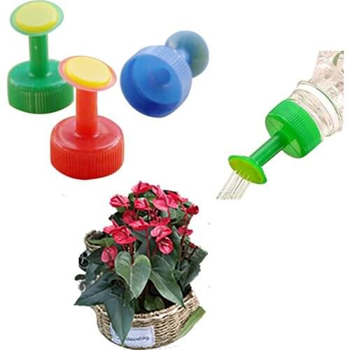 Plastic Home Pot Watering Bottle Nozzle Water Bottle Sprinkler Nozzle Plants Flower Watering Tools Garden Watering Spray Can