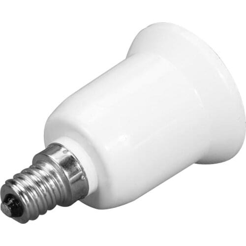 1PC E14 To E27 Lamp Bulb Socket Base Holder Converter 110v 220V Light Adapter Conversion Fireproof Home Room Lighting