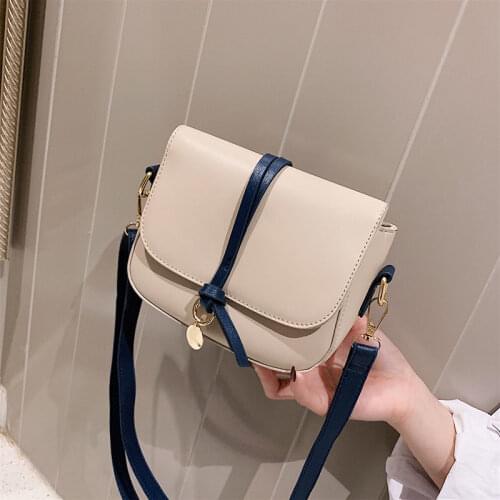 Crossbody Bag Shoulder Bag Designer Backpack Handbag Purse Saddle Women Bag Chain Fashion 2021 New PU Leather Contrast Color