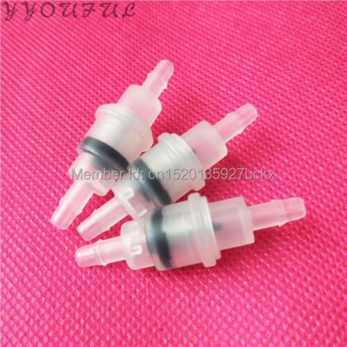 High quality 5*3mm 4*3mm ink tube connector for Inkjet printer Infinity Crystaljet Allwin Xuli printer plastic ink valve 5pcs