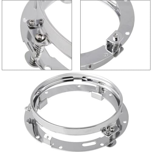 Motorcycle 7 Inch Round HeadlightUniversal Mount Bracket Stand Support Extension Bracket Fixed Lamp Holder Motorbike Parts