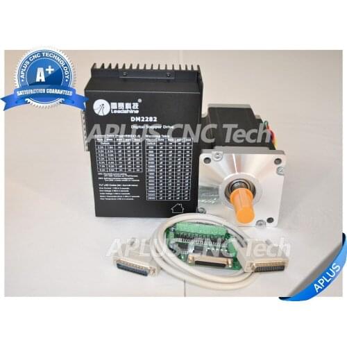 1-Axis NEMA 42 Stepper Motor (4100oz-in/200mm/8.0A) & 220VAC Stepper Driver DM2282 Kit