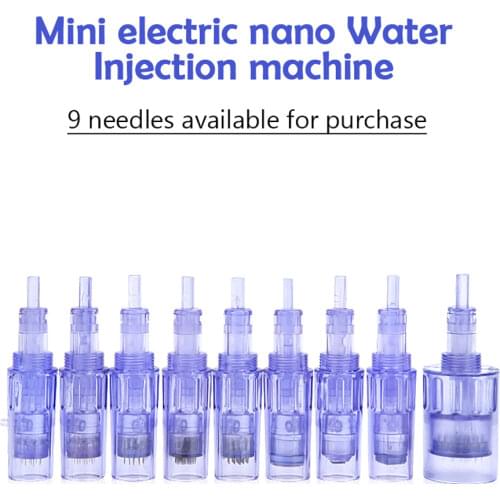 2 in 1 Hydra Injector Derma Pen Nano Mesotherapy Microneedle dr Pen Mesogun Portable Smart Injector Pen Facial Treatment Machine
