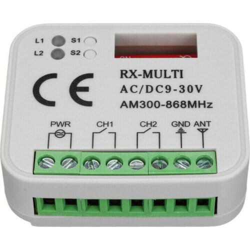 433.92MHz receiver for Cardin S449 Rolling Code Remote control for CARDIN garage door gate