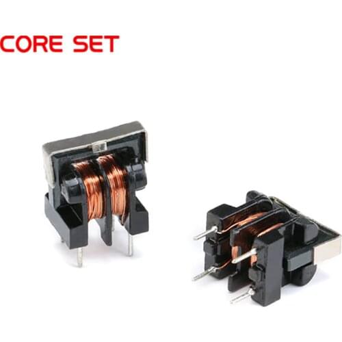 5Pcs/lot UU9.8 UF9.8 Common Mode Choke Inductor 10mH 20mH 30mH 40mH 50mH For Filter Pitch 7*8mm