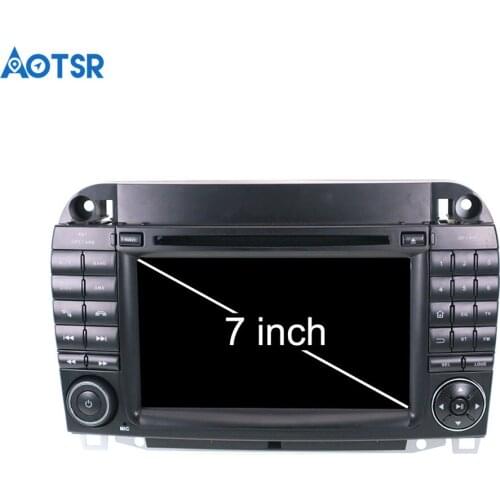 Aotsr Android 8.0 Car GPS Navigation Radio DVD Player Headunit For Mercedes Benz S-Class W220 S280 S320 S35 Multimedia Satnav