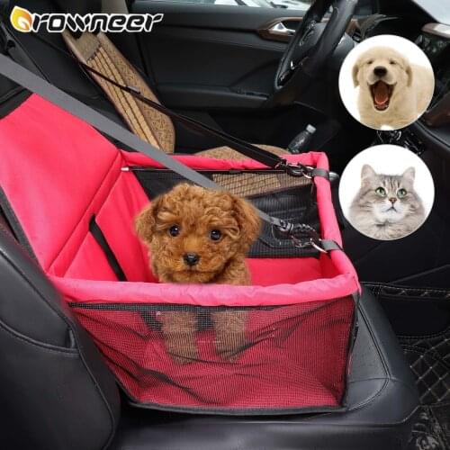 Dog Car Seat Cover Folding Hammock Pet Travel Carriers Bag Carrying For Cats Dogs transportation Oxford Cloth Breathable Safe