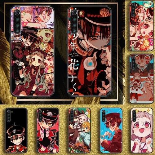 Toilet Bound Hanako kun Phone case For Xiaomi Redmi Note 7 7A 8 8T 9 9A 9S 10 K30 Pro Ultra black fashion hoesjes pretty coque