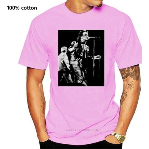 U2 Half Sleeve Black T Shirt