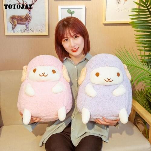 Lovely Dreamful Angel Sheep Plush Toys Stuffed Animal Lamb Doll Soft Pillow Baby Kids Girls Kawaii Birthday Gift Room Decoration