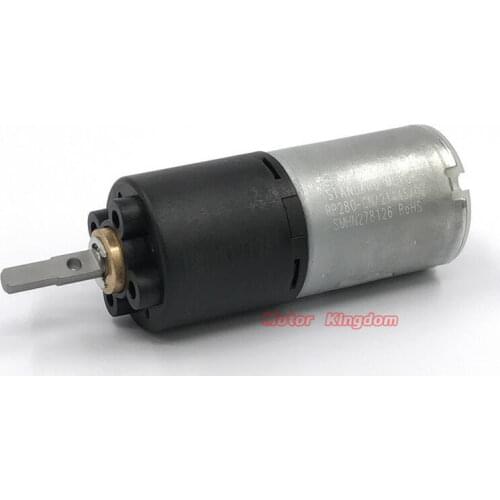 DC 5V 23RPM Slow Speed 24mm Mini 280 Planetary Gearbox Gear Reducer Electric Motor 216:1 DIY Robot Smart Car Toy Model