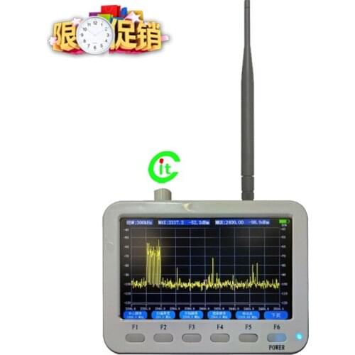 Hand held portable spectrum analyzer 30m-6000m 6G spectrum analyzer