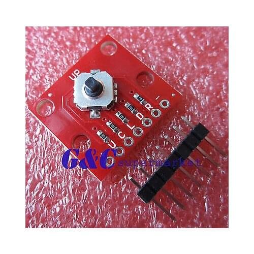 5-Way Tactile Switch Breakout small device for joystick-like control Top diy electronics