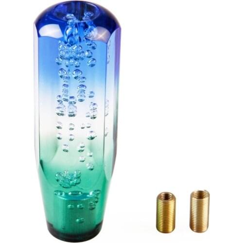10 15 20 25cm Car Crystal Resin Gear Shift Knob Bubble Auto Manual Stick Gear Shifter Stick Gear Shift Knob