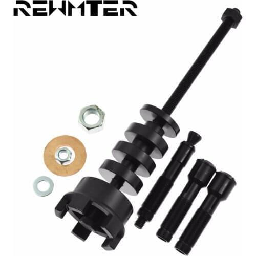 Motorcycle Black Wheel Bearing Remover Installer Puller Car Tool For Harley Dyna FLHR 00-Up Super Glide Custom 3/4" 25mm Puller