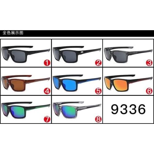 Foreign Trade Brand Sunglasses Mens and Womens Outdoor Cycling Sports Sunglasses Cross Border Popular Glasses 9336