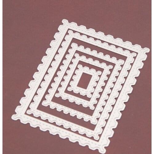 Die Cutting dies rectangle metal craft paper die Scrapbooking/DIY Embossing mould Easter New Year