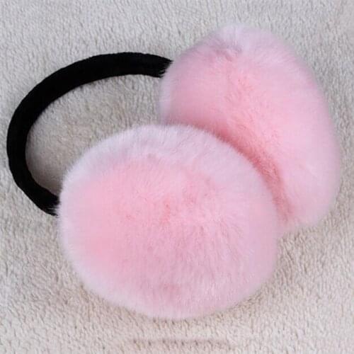 Winter Earmuff Imitation Rabbit Women Fur Earmuffs Winter Ear Warmers Large Plush Girls And Boys Ear Warmers Earmuffs