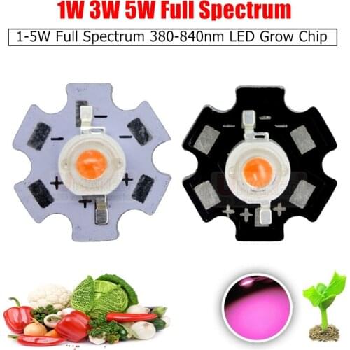 1W 3W 5W led Light Board with full spectrum high power beads,380-840nm led lighting source for bulb, Led Lamp Panel For Ceiling