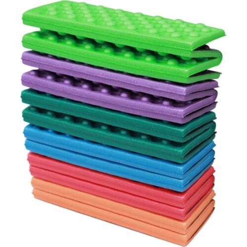 2Pcs Foldable Folding Outdoor Camping Mat XPE Waterproof Seat Foam Pad Chair Picnic Moisture-proof Mattress Beach Mat Pad