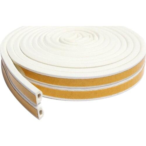 5m D/P/E/I Foam Draught Self-adhesive Window Door Excluder Seal Strip Rubber