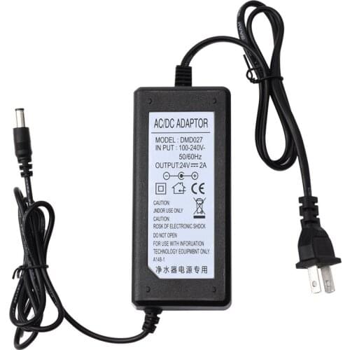 24V 2A power adapter Reverse Osmosis System water filter parts Pump RO Water Purifier parts Spare parts for water filters