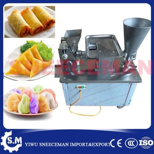 Automatic spring roll dumpling machine stainless steel Chinese samosa maker