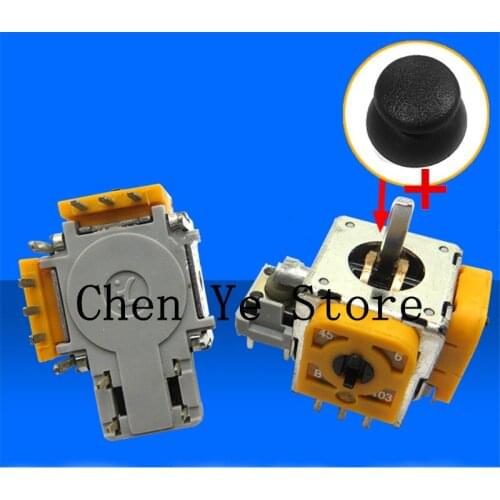 Free Shipping5pcs FJM10K-S gamepad control B10K FJM10K PS gamepad with cap rocker potentiometer 45 Degree 60 Degree