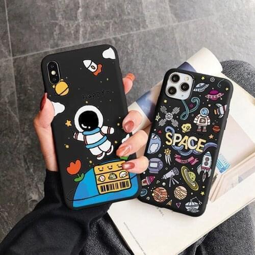 Astronaut Space Phone Case For Samsung Galaxy A52 A51 A72 A71 S21 S20 FE S10 S9 Plus S10E Note 20 Ultra 10 Lite 9 A70 A50 Funds