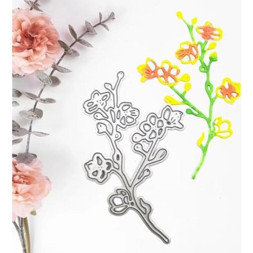 69HC Flowers Metal Cutting Dies Stencil DIY Scrapbooking Album Paper Card Template Mold Embossing Craft Decoration