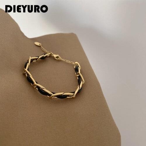 Черные браслеты DIEYURO China At AliExpress