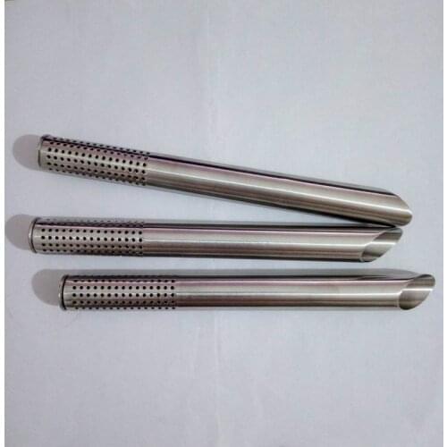 Stainless Steel Filter Tea Sticks Teaspoon Colander Tea Strainers Oblique Tea Stick Tube Tea Infuser Steeper