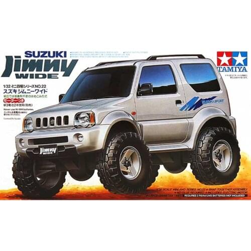 Tamiya Model Car Building Kits 1/32 Scale Suzuki Jimny Assembly Toy 4X4 Garage Off Road Kit Toys For Children Kids Adult